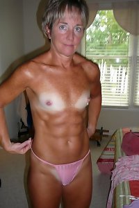 petite Fit engulfs cougar Has lil' knockers And A enormous saucy pussy